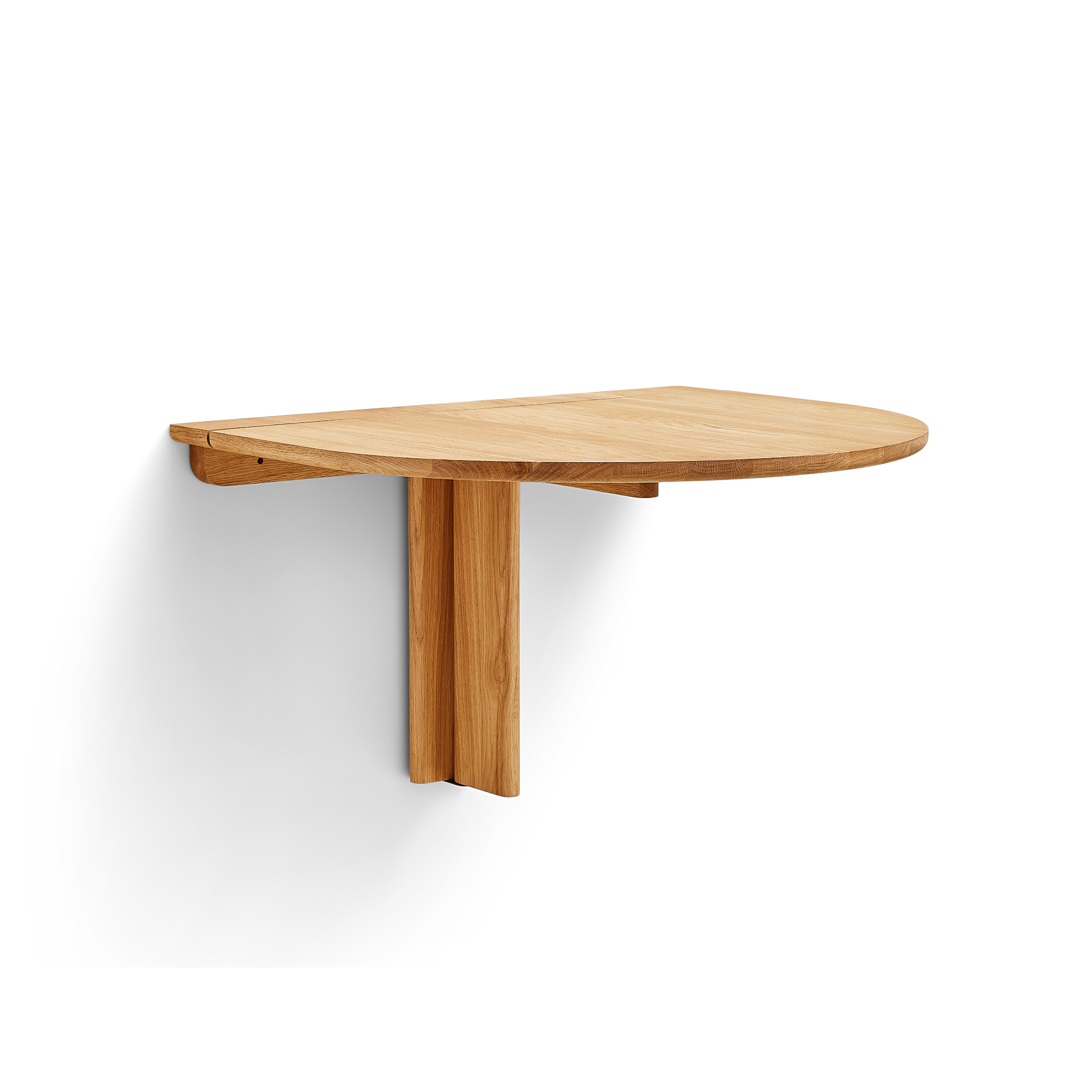 Trefoil Folding Wall Table